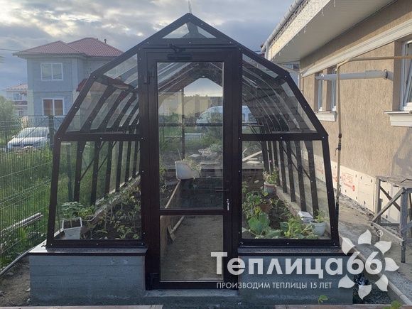 Теплица Рада Нева под стекло, ширина 2.65 метра (Калькулятор теплицы)